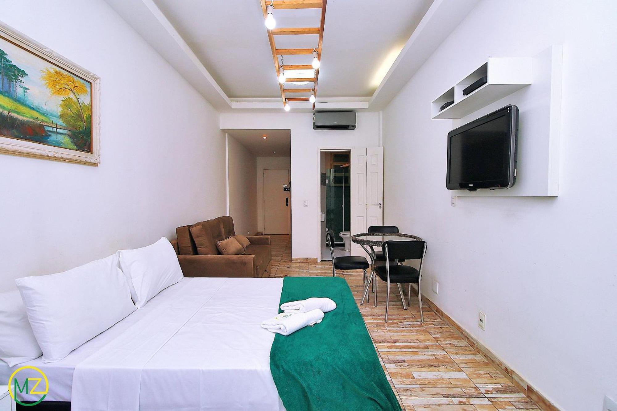 Studio Para 4 Pessoas Com Vista Mar Em Copacabana Ріо-де-Жанейро Екстер'єр фото