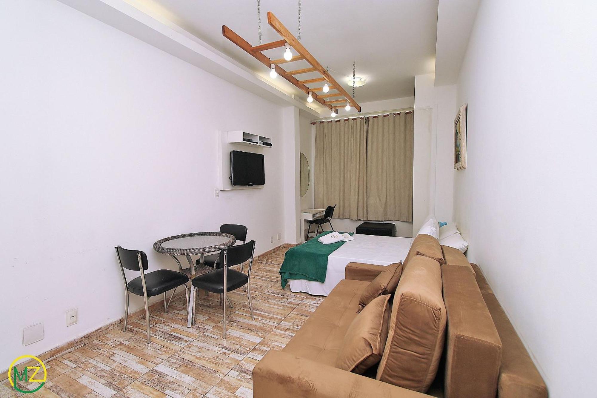 Studio Para 4 Pessoas Com Vista Mar Em Copacabana Ріо-де-Жанейро Екстер'єр фото